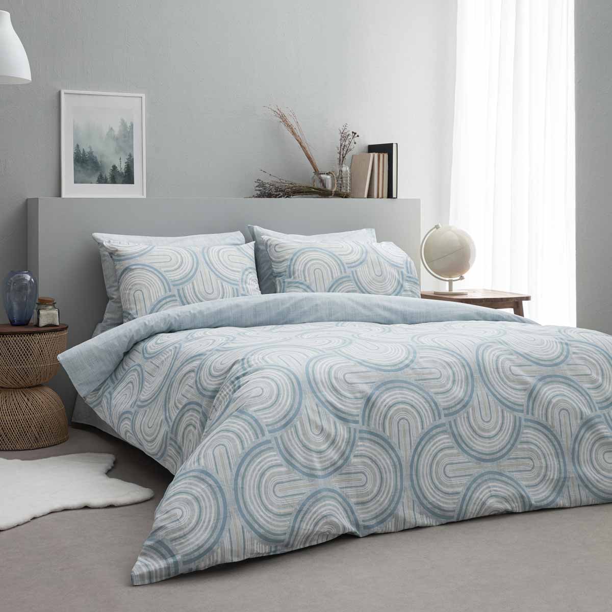 Quilt cover Motif 2 L5921 Blue