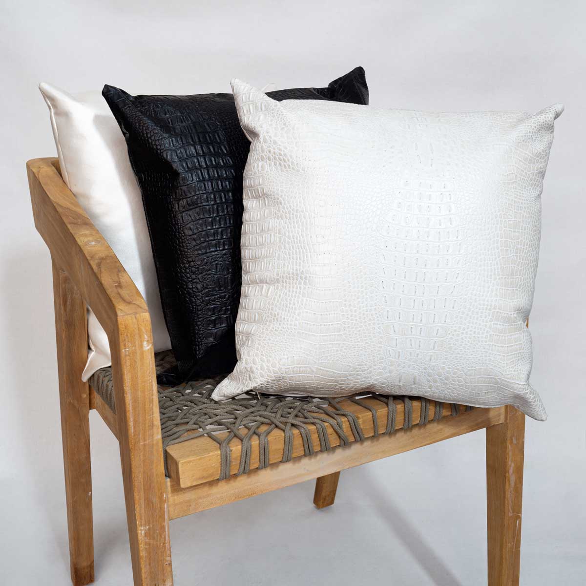 Cushion Cover Leather 45 x 45 cm