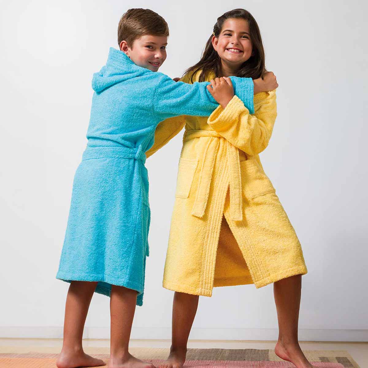 Kids Bathrobe Pure