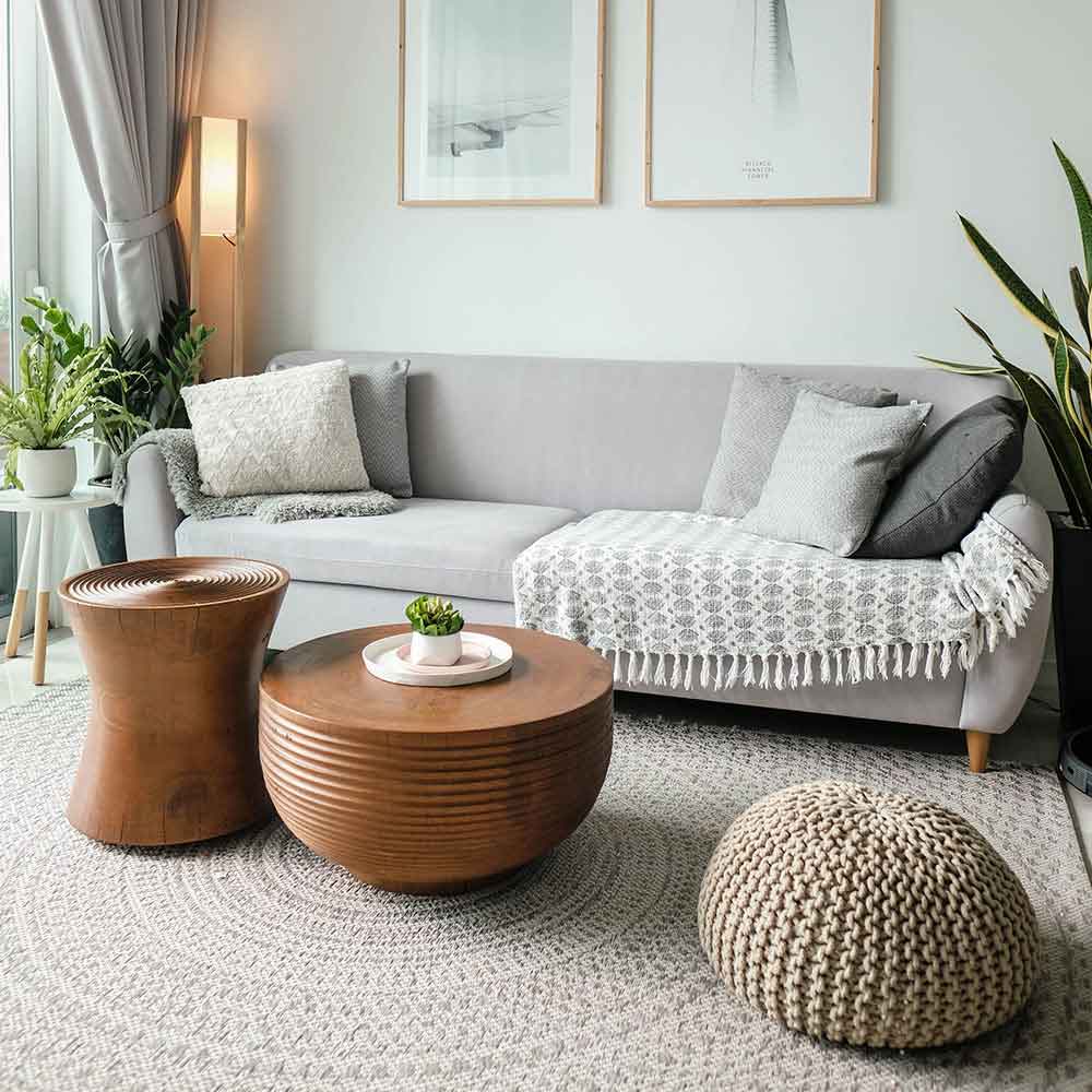 How to choose the correct rug / carpet size for each room