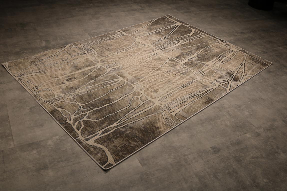 Rug ALURE / LD21A HB Cream (Blue) / 80x150cm