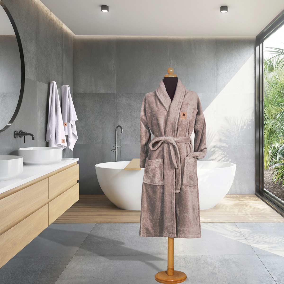 Bathrobe Polo 2612-20